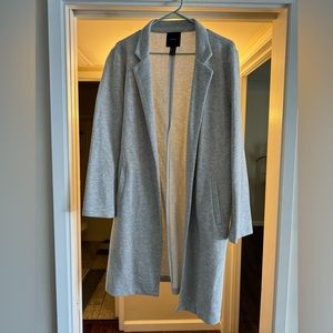 Long Lightweight collared jacket